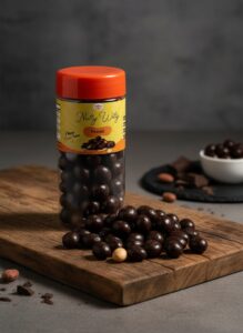 Peanut Dragée - Blended Choco | Blended (Milk+Dark) Choco Coated Panned Peanuts | 120 gm